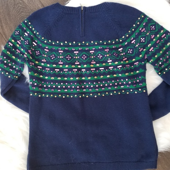 Beautiful Jeweled Sweater Lp - Picture 3 of 6